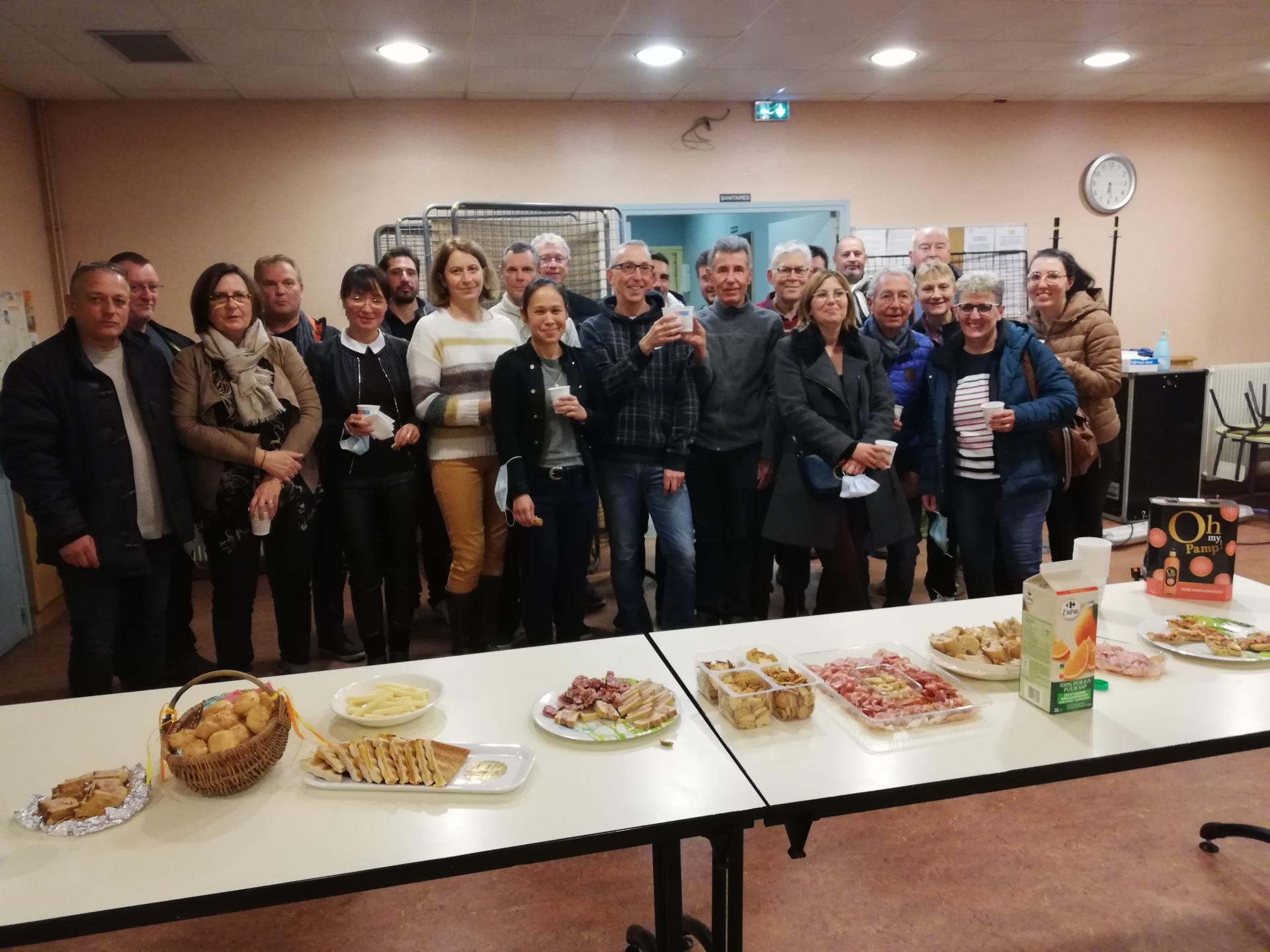 Adhérents présents à l'assemblée générale